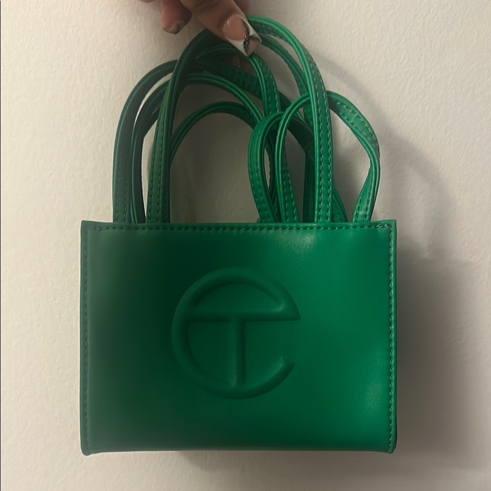 Telfar Emerald Mini Bag